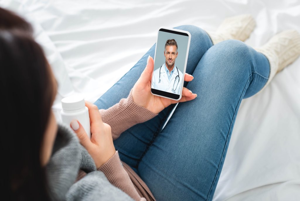 Woman video messages direct primary care doctor to check possible symptoms