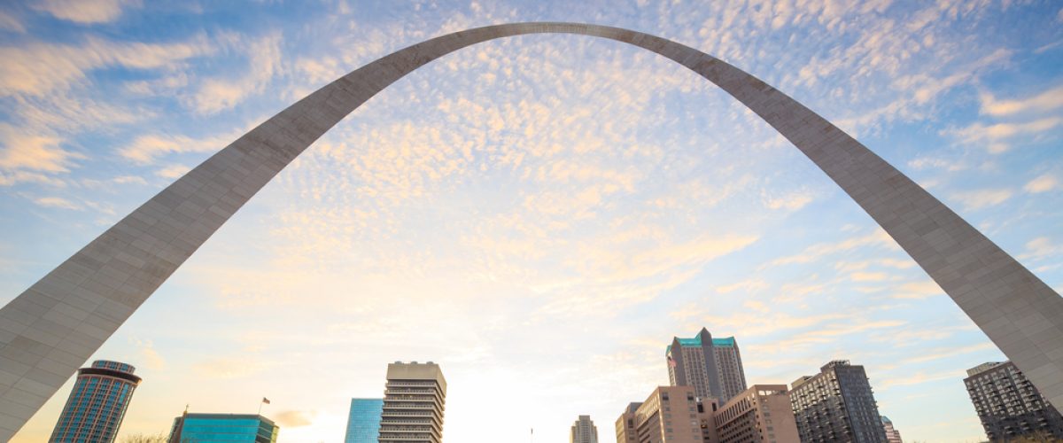 St. Louis arch.